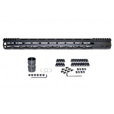 Presma® AR-15 Super Light M-LOK Series Free Float Handguards with Partial Top Rail, 19"